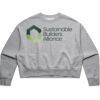 AS Colour Womens Oversized Crew Thumbnail